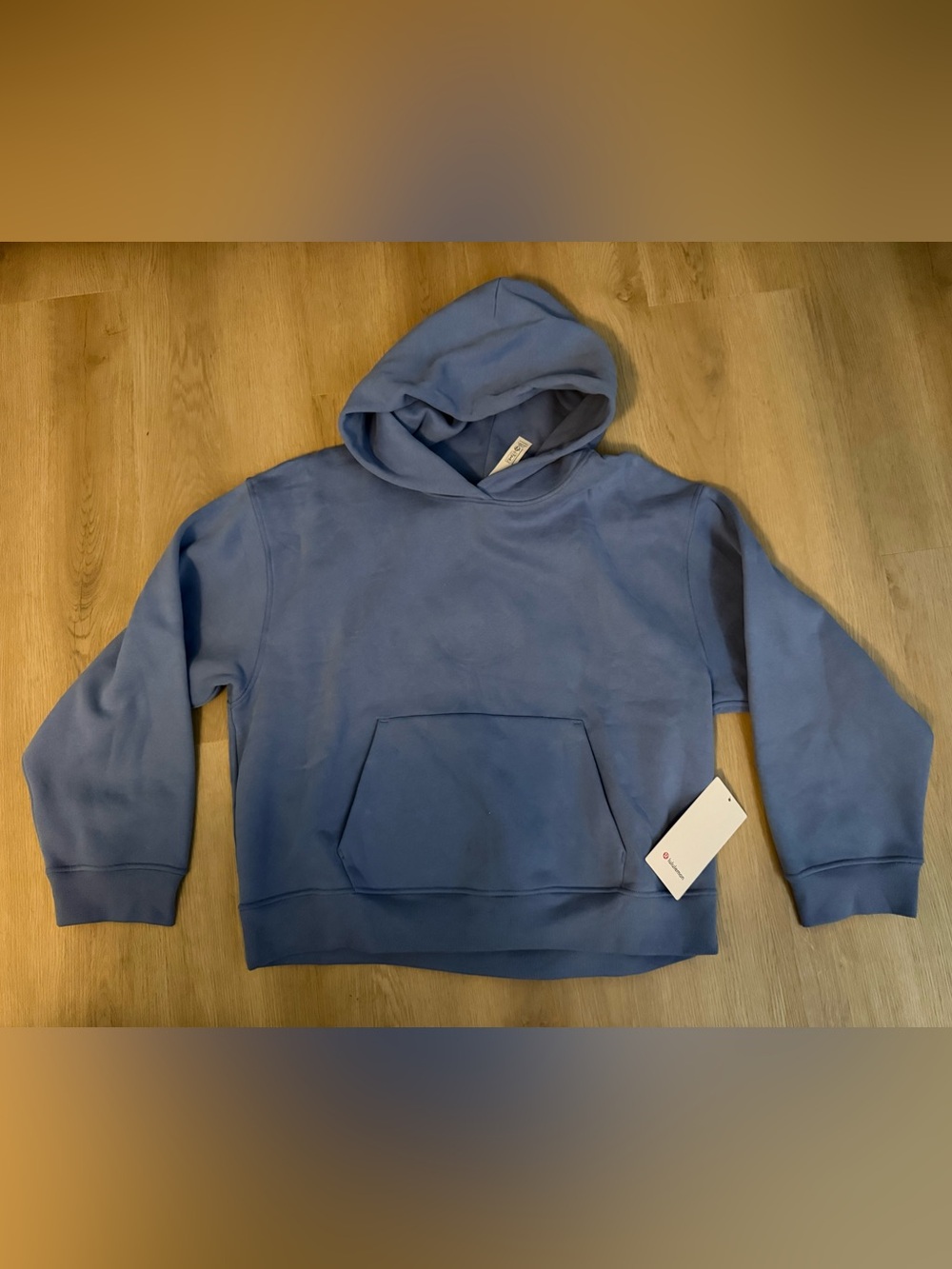 NWT Lululemon Steady State Super Loft Hoodie size Large prep blue